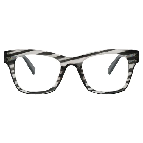 Rectangle Black Reading Glasses