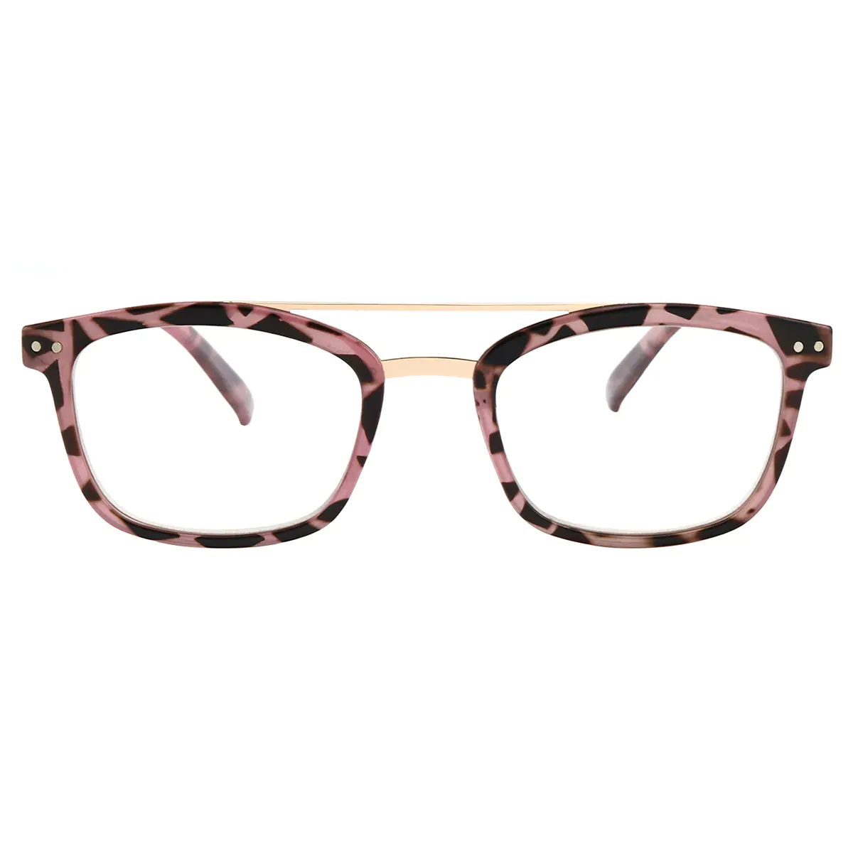 Aviator Pink Reading Glasses