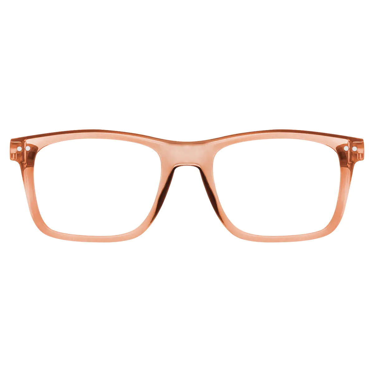 Square Brown Reading Glasses