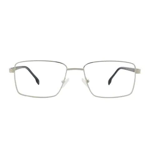 Rectangle Silver Eyeglasses