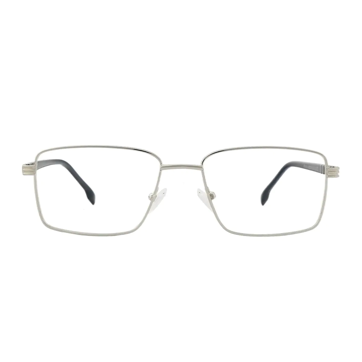 Rectangle Silver Eyeglasses