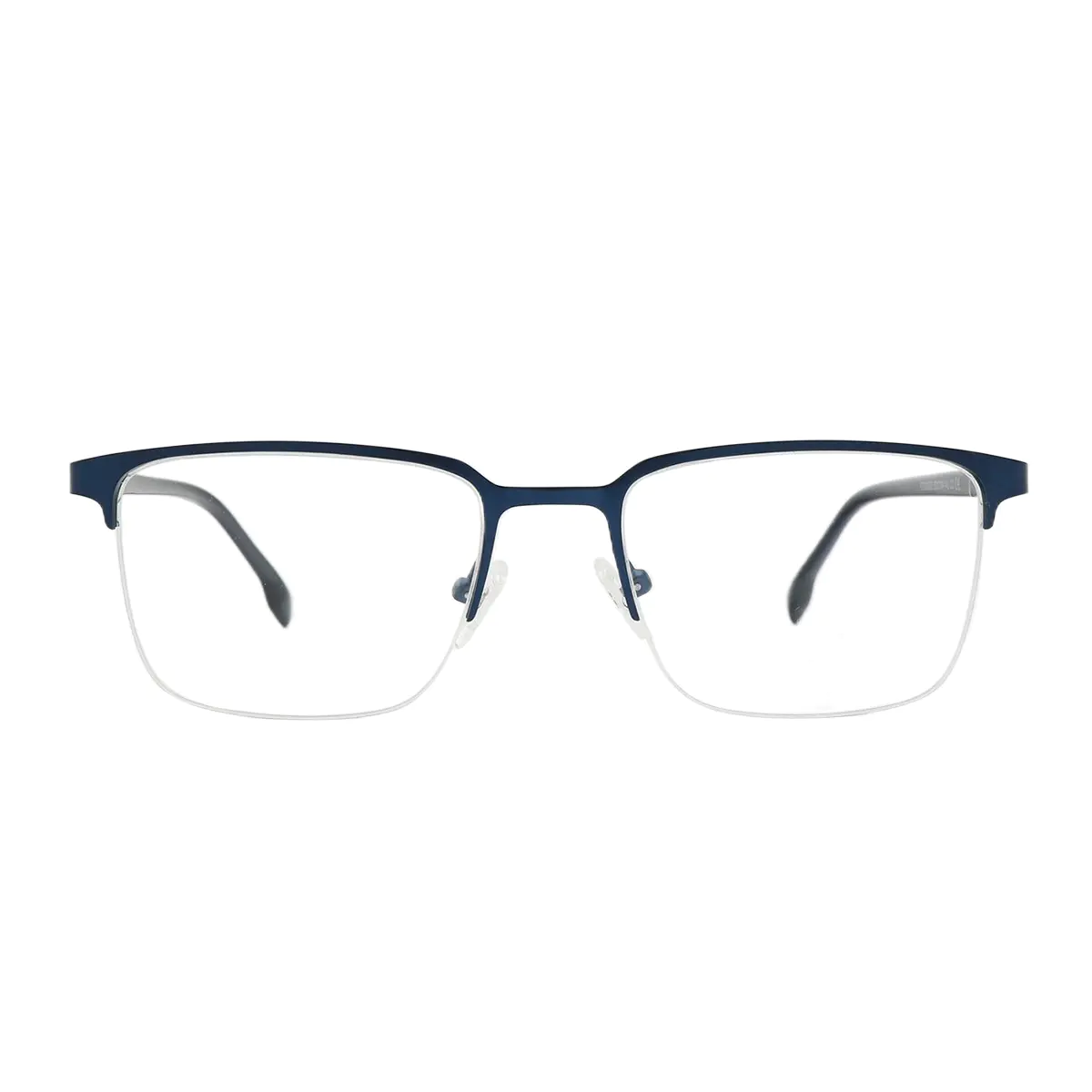 Rectangle Navy Blue Eyeglasses
