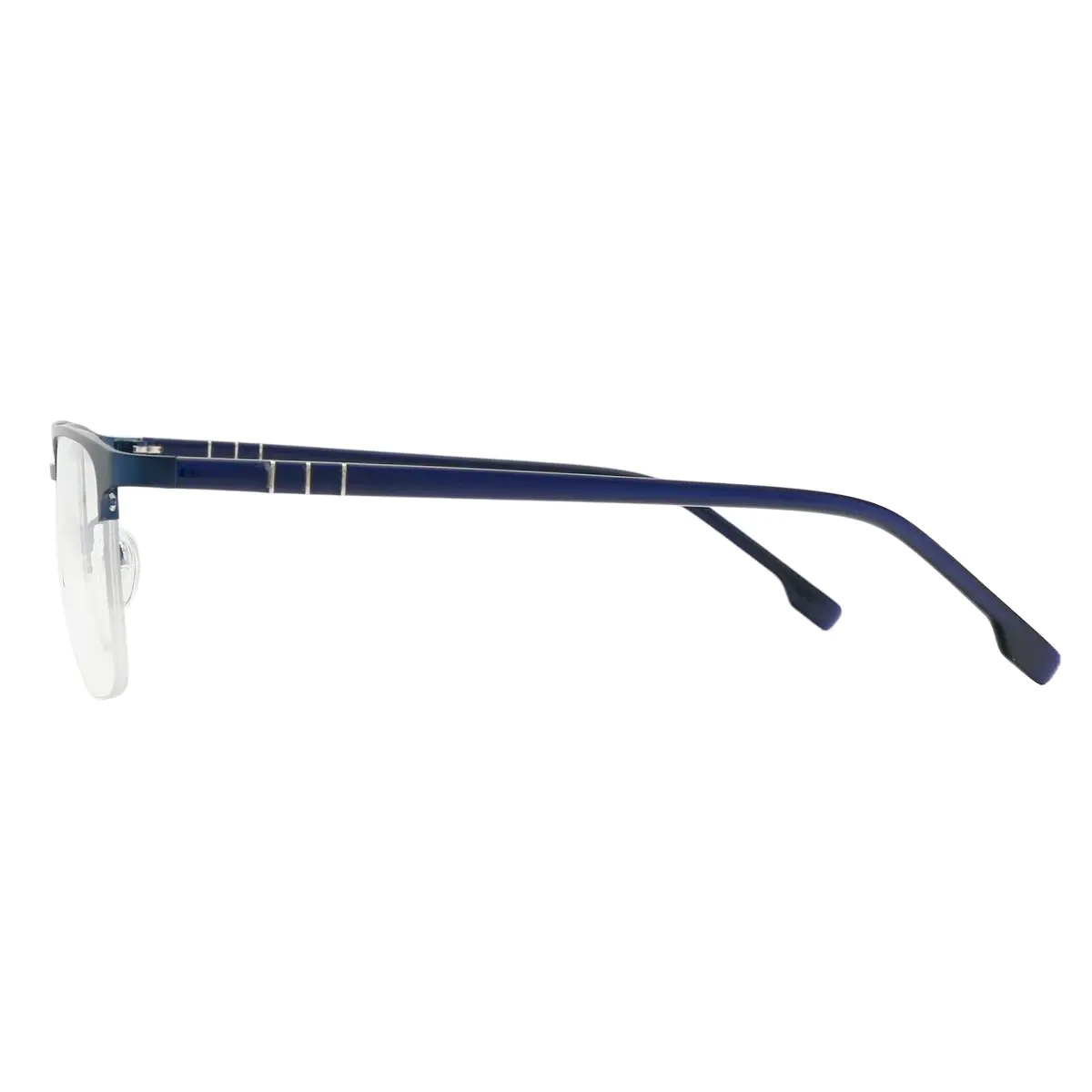 Rectangle Navy Blue Eyeglasses