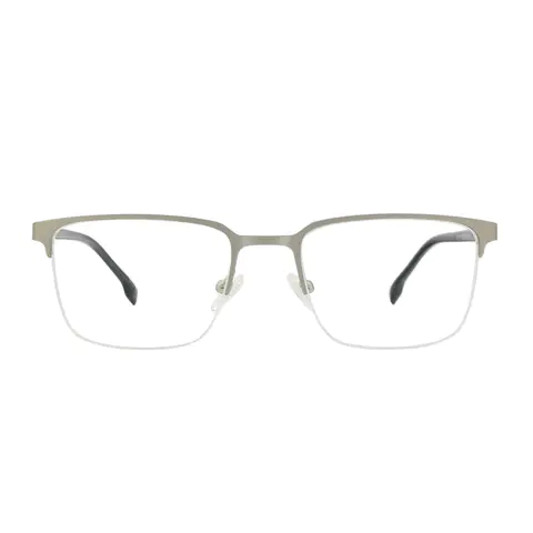 Rectangle Silver Eyeglasses