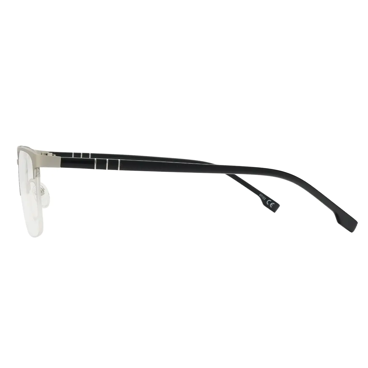Rectangle Silver Eyeglasses