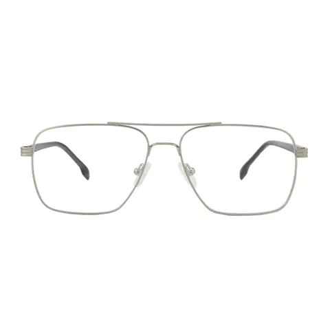 Rectangle Silver Eyeglasses