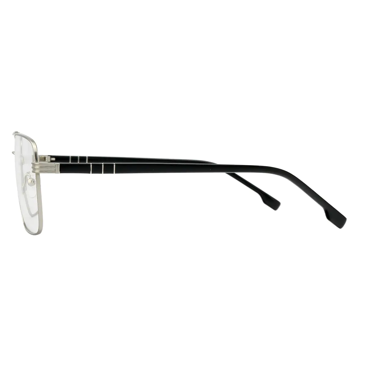 Rectangle Silver Eyeglasses