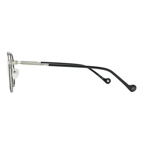 Oval Black Eyeglasses
