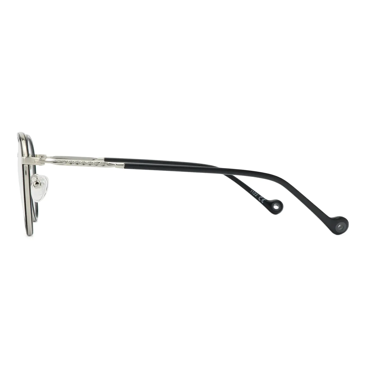 Oval Black Eyeglasses
