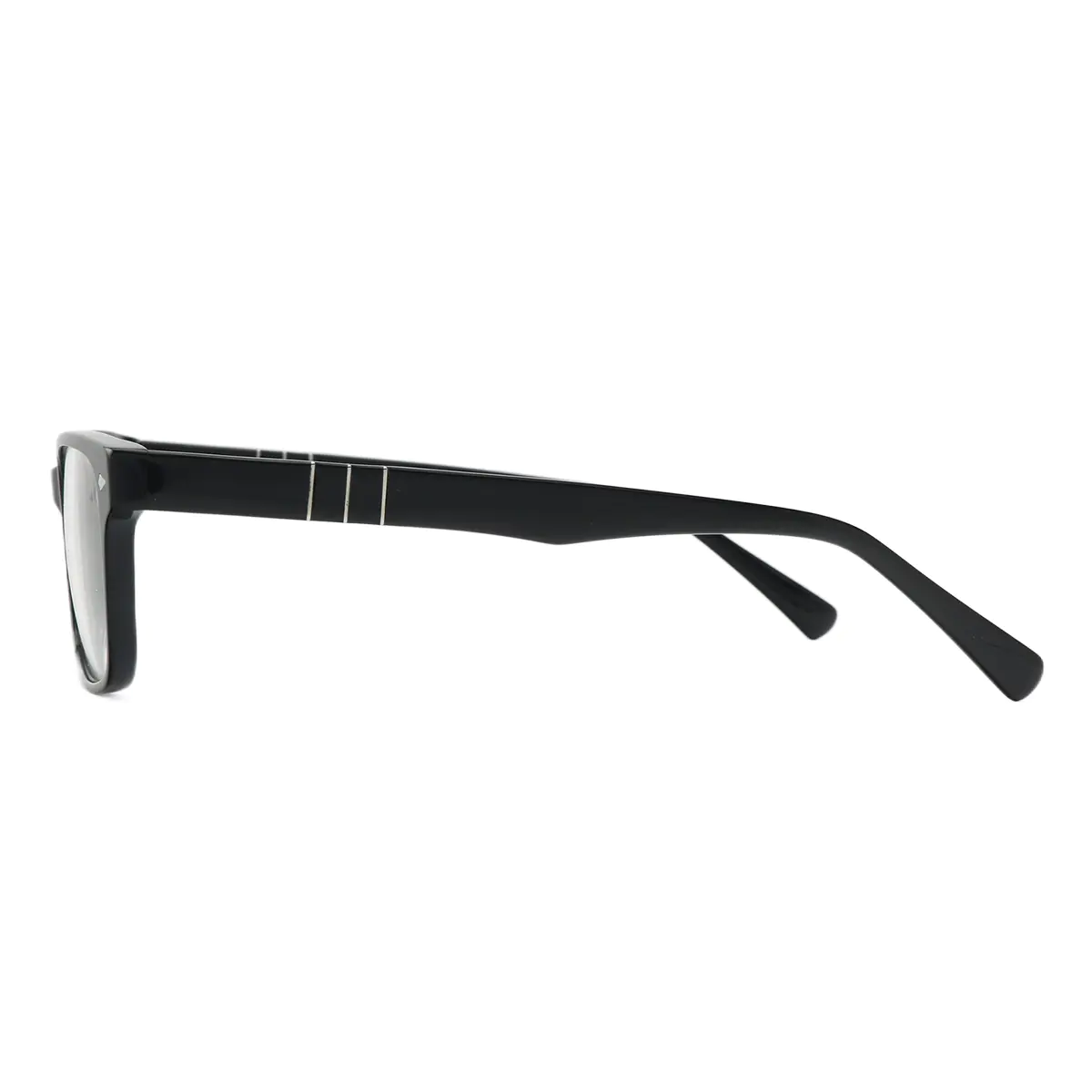 Rectangle Black Eyeglasses