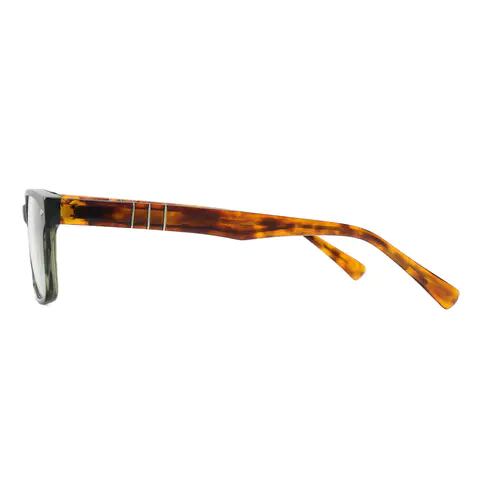 Rectangle Green Eyeglasses