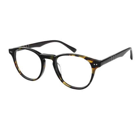 Oval Tortoiseshell Eyeglasses