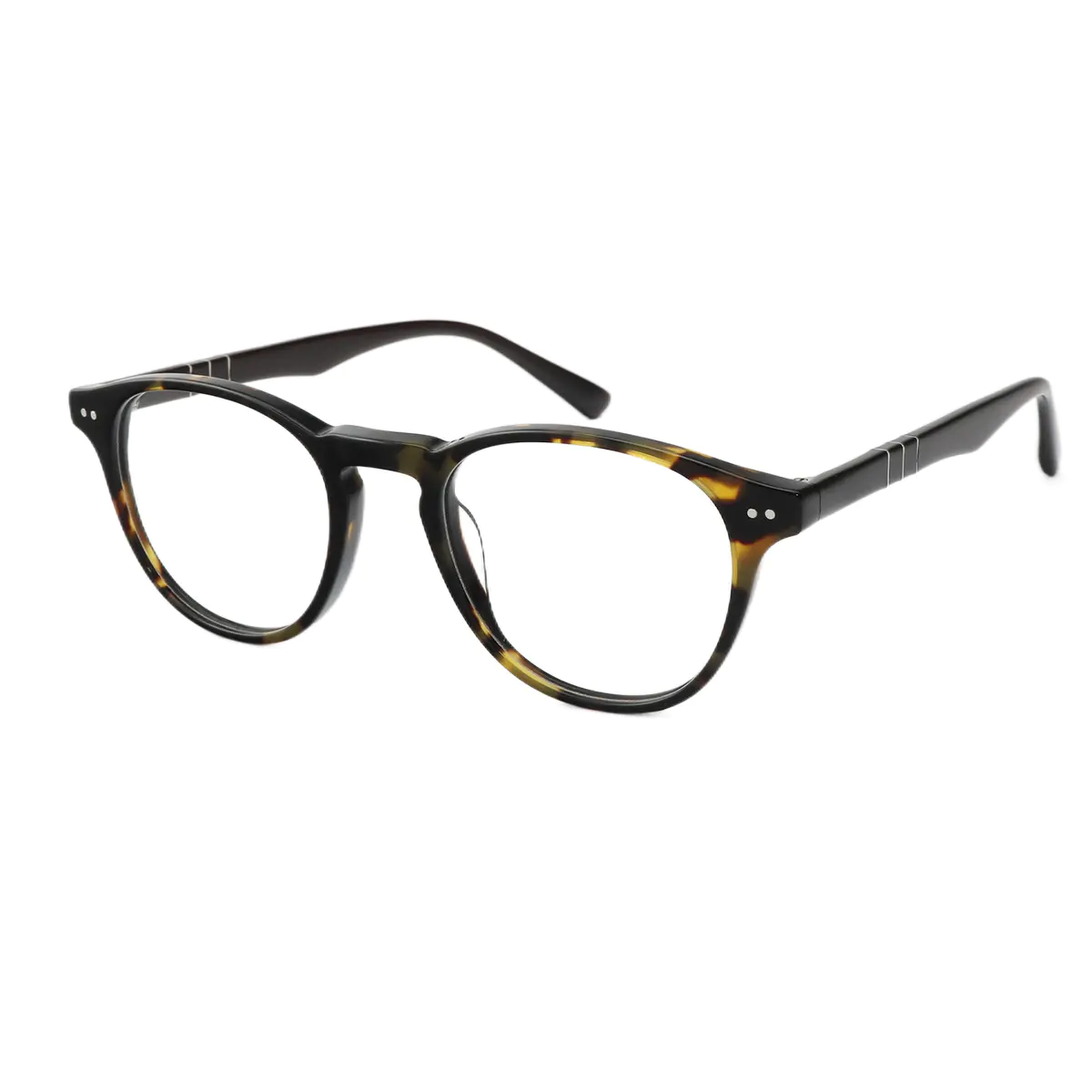Oval Tortoiseshell Eyeglasses