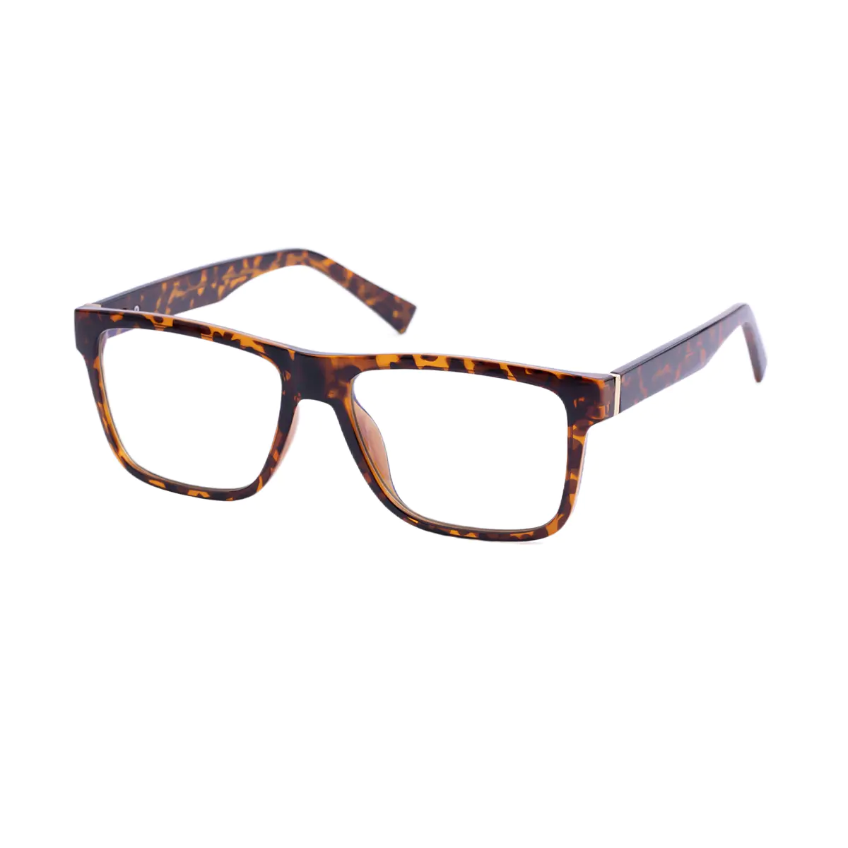 Rectangle Tortoiseshell Eyeglasses