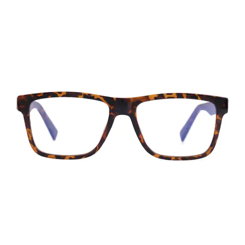 Rectangle Tortoiseshell Eyeglasses