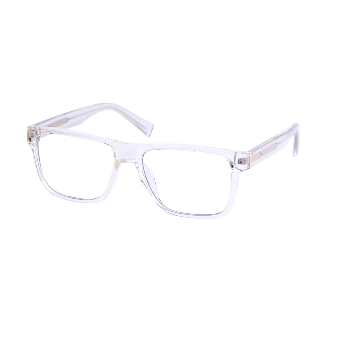 Rectangle Clear Eyeglasses