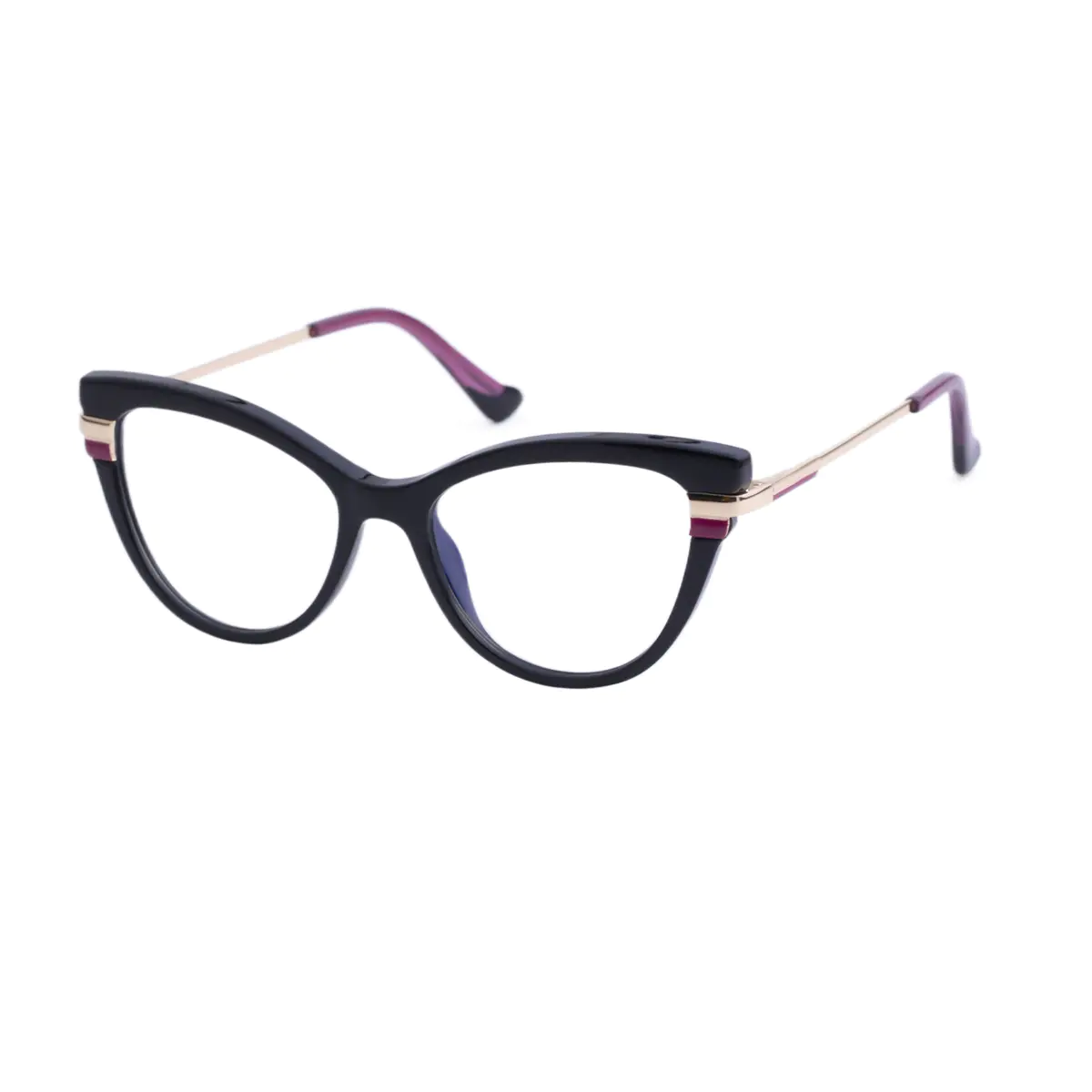 Oval Black Eyeglasses