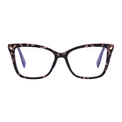 Rectangle Tortoiseshell Eyeglasses