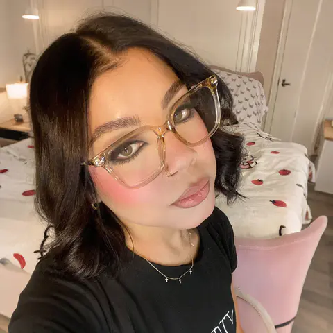 Square Black Eyeglasses