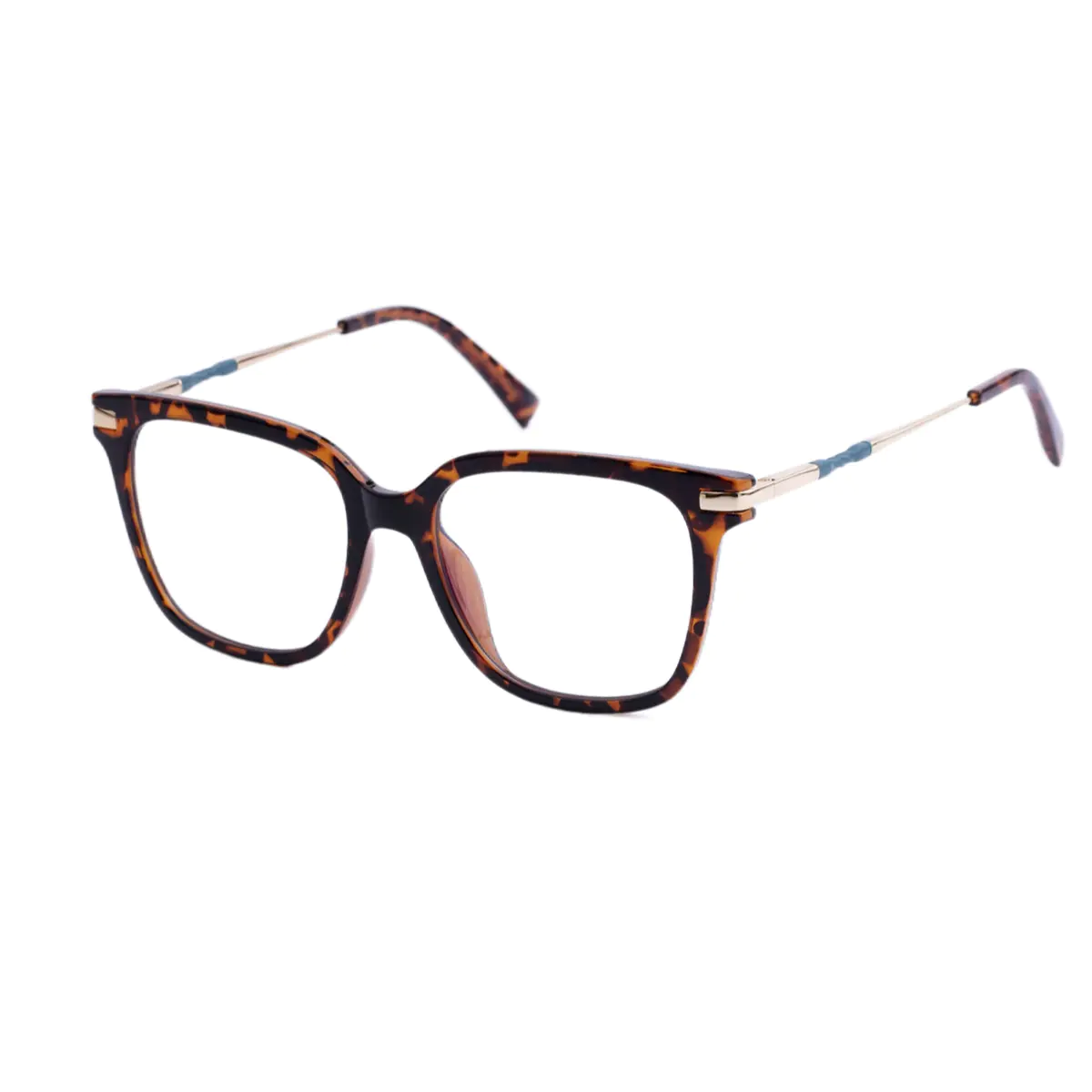 Square Tortoiseshell Eyeglasses