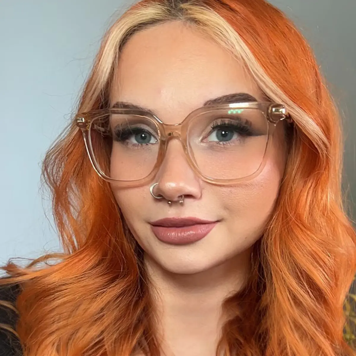 Square Tortoiseshell Eyeglasses
