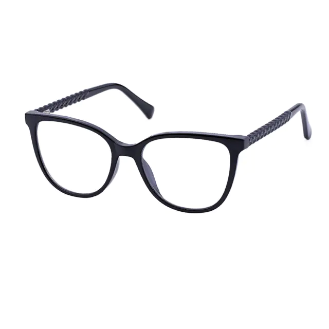 Square Black Eyeglasses