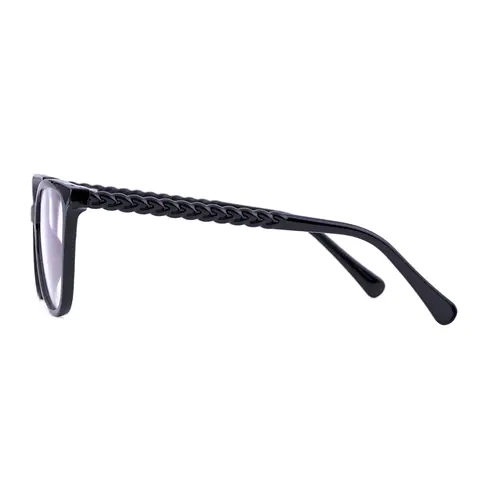 Square Black Eyeglasses
