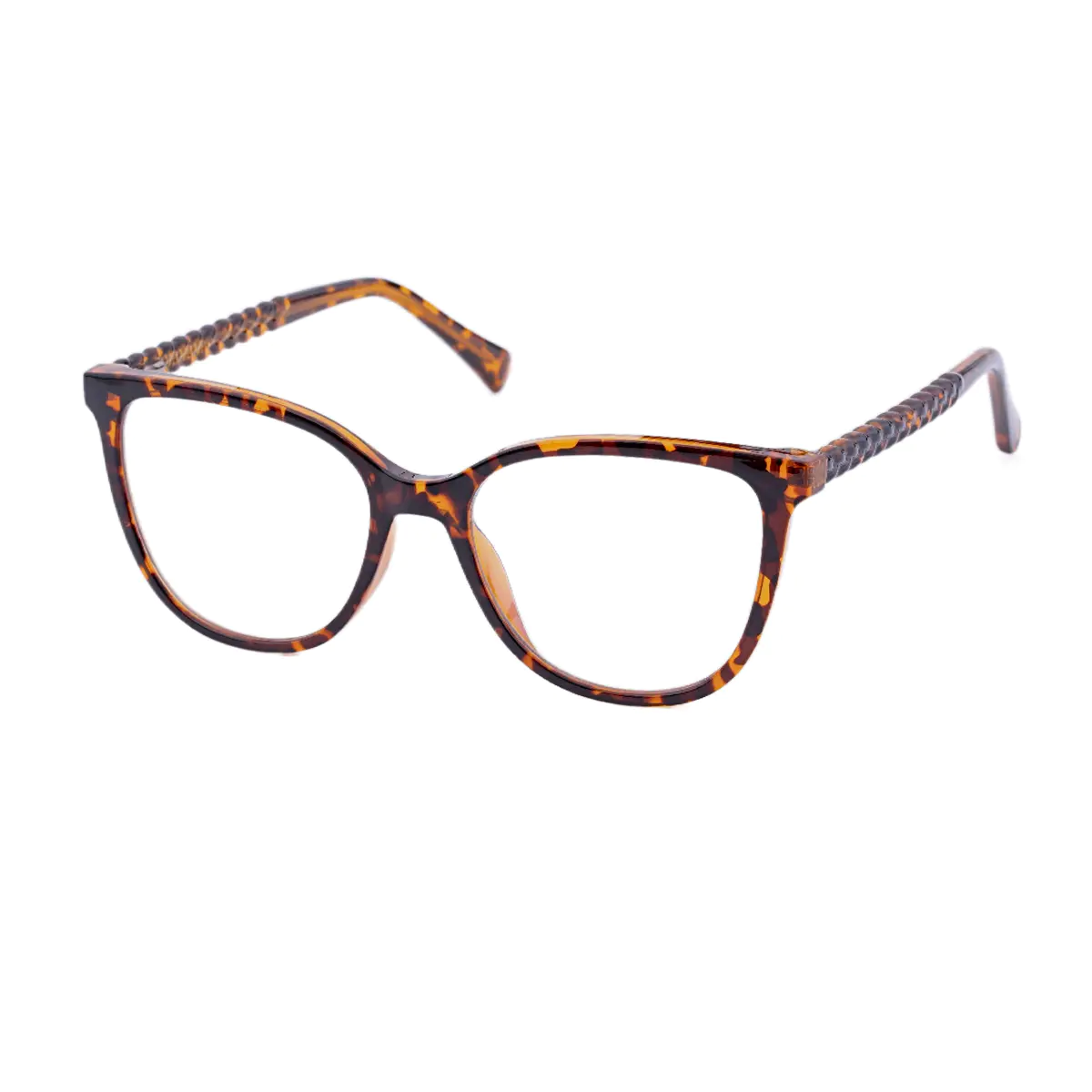 Square Tortoiseshell Eyeglasses