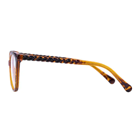 Oval Tortoiseshell Eyeglasses