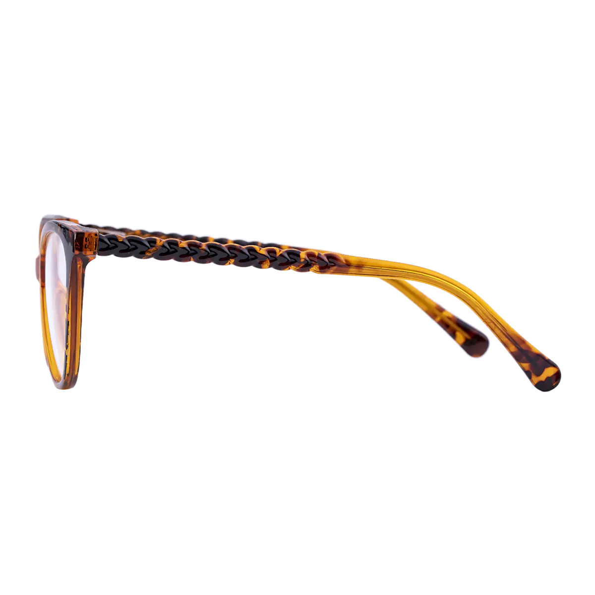 Oval Tortoiseshell Eyeglasses