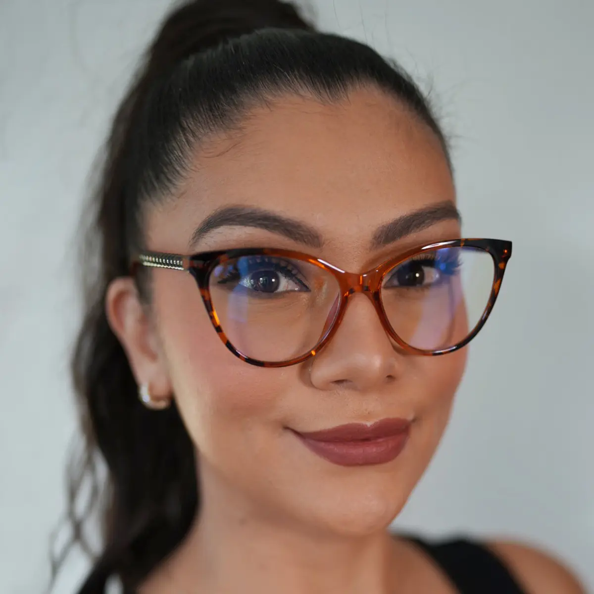 Oval Tortoiseshell Eyeglasses