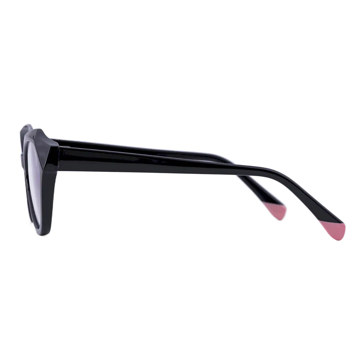Geometric Black Eyeglasses