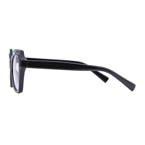 Square Black Eyeglasses