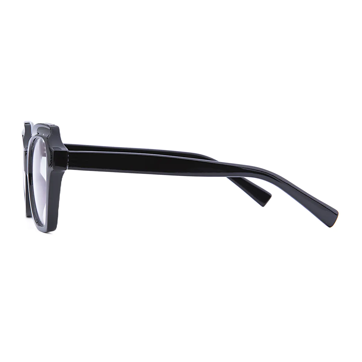 Square Black Eyeglasses