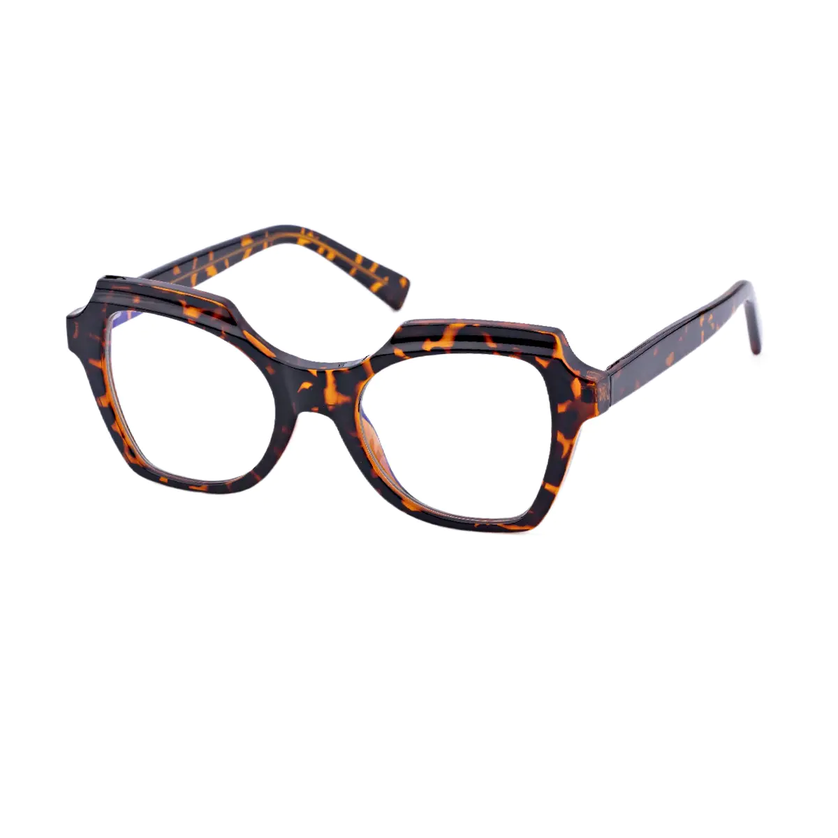 Square Tortoiseshell Eyeglasses