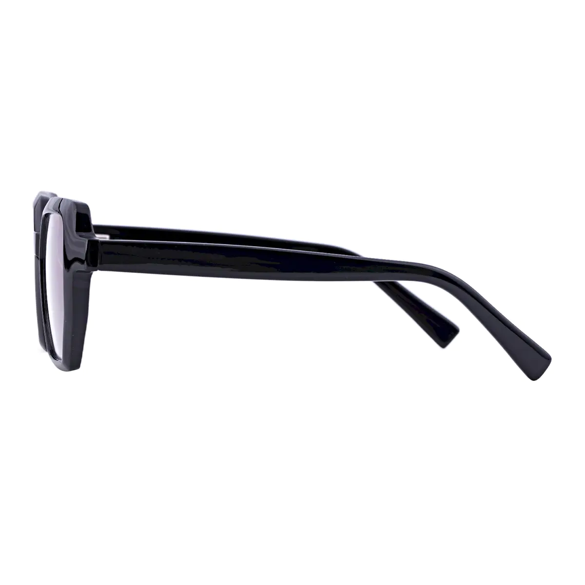 Geometric Black Eyeglasses