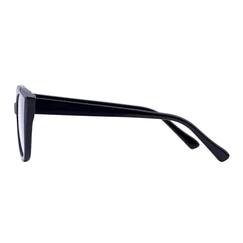 Oval Black Eyeglasses