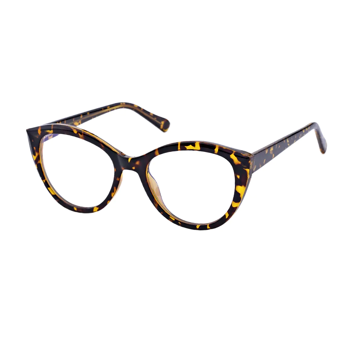 Oval Tortoiseshell Eyeglasses