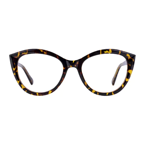 Oval Tortoiseshell Eyeglasses