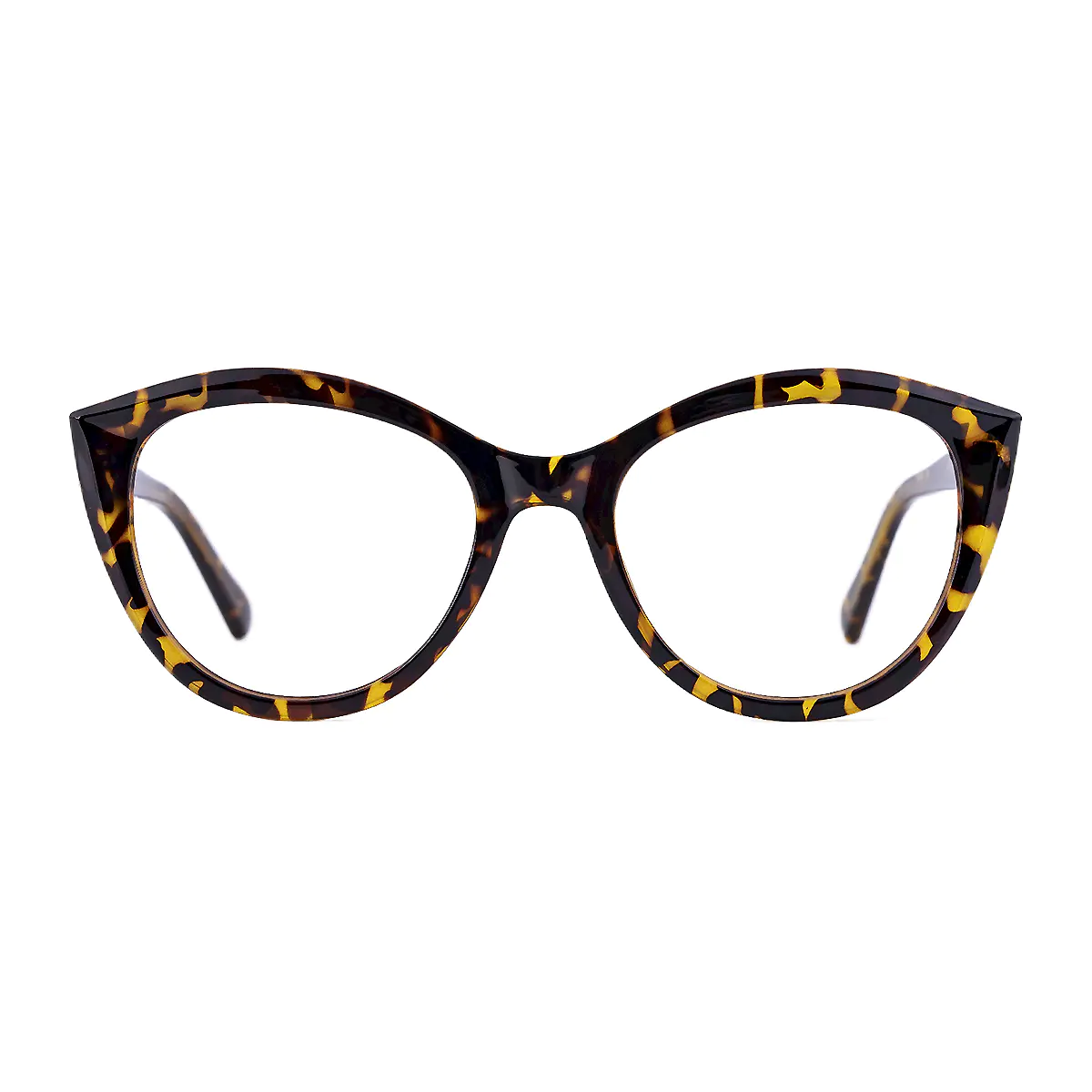 Oval Tortoiseshell Eyeglasses