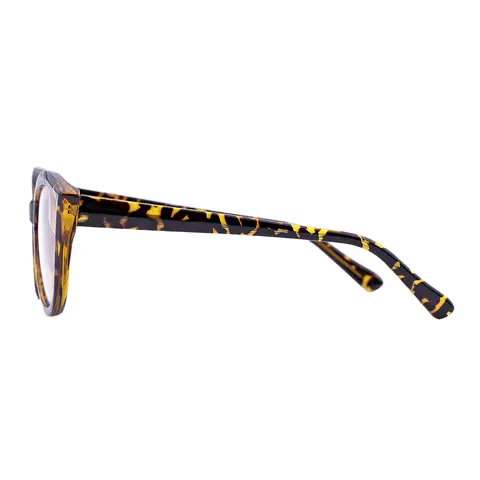 Oval Tortoiseshell Eyeglasses