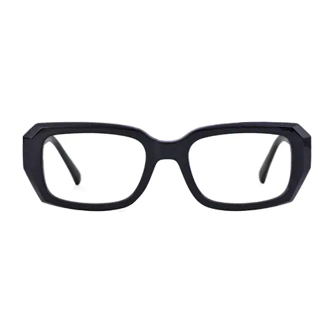 Rectangle Black Eyeglasses