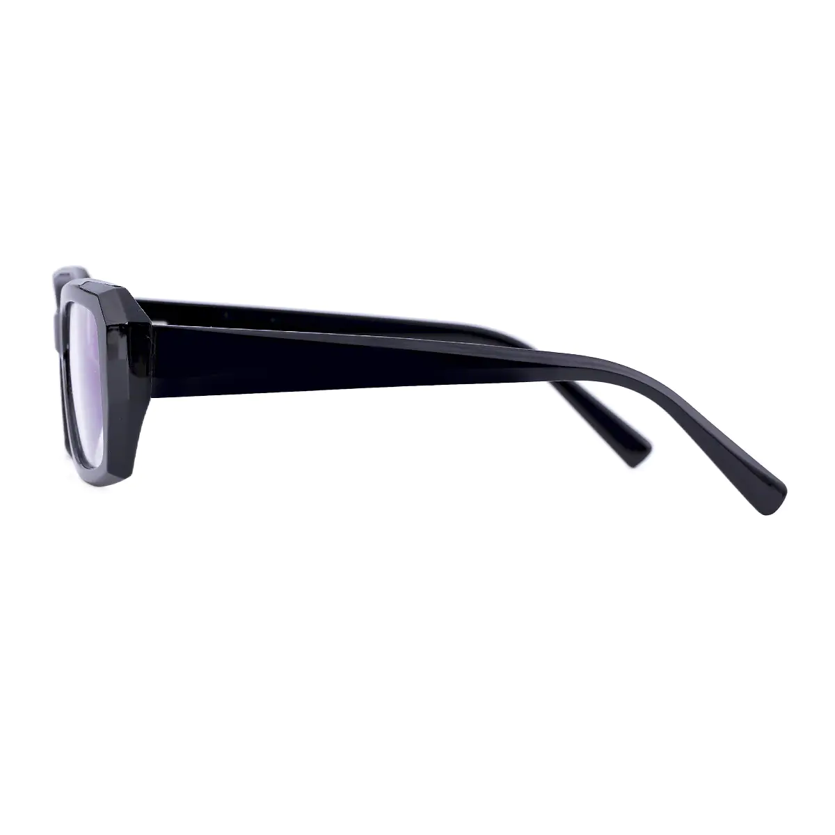Rectangle Black Eyeglasses
