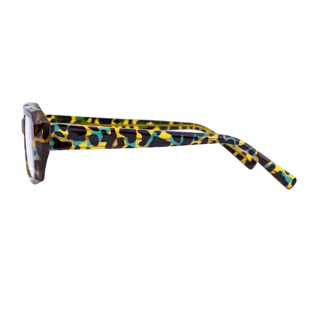 Rectangle Tortoiseshell Eyeglasses