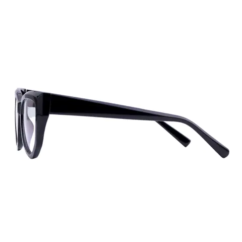 Geometric Black Eyeglasses