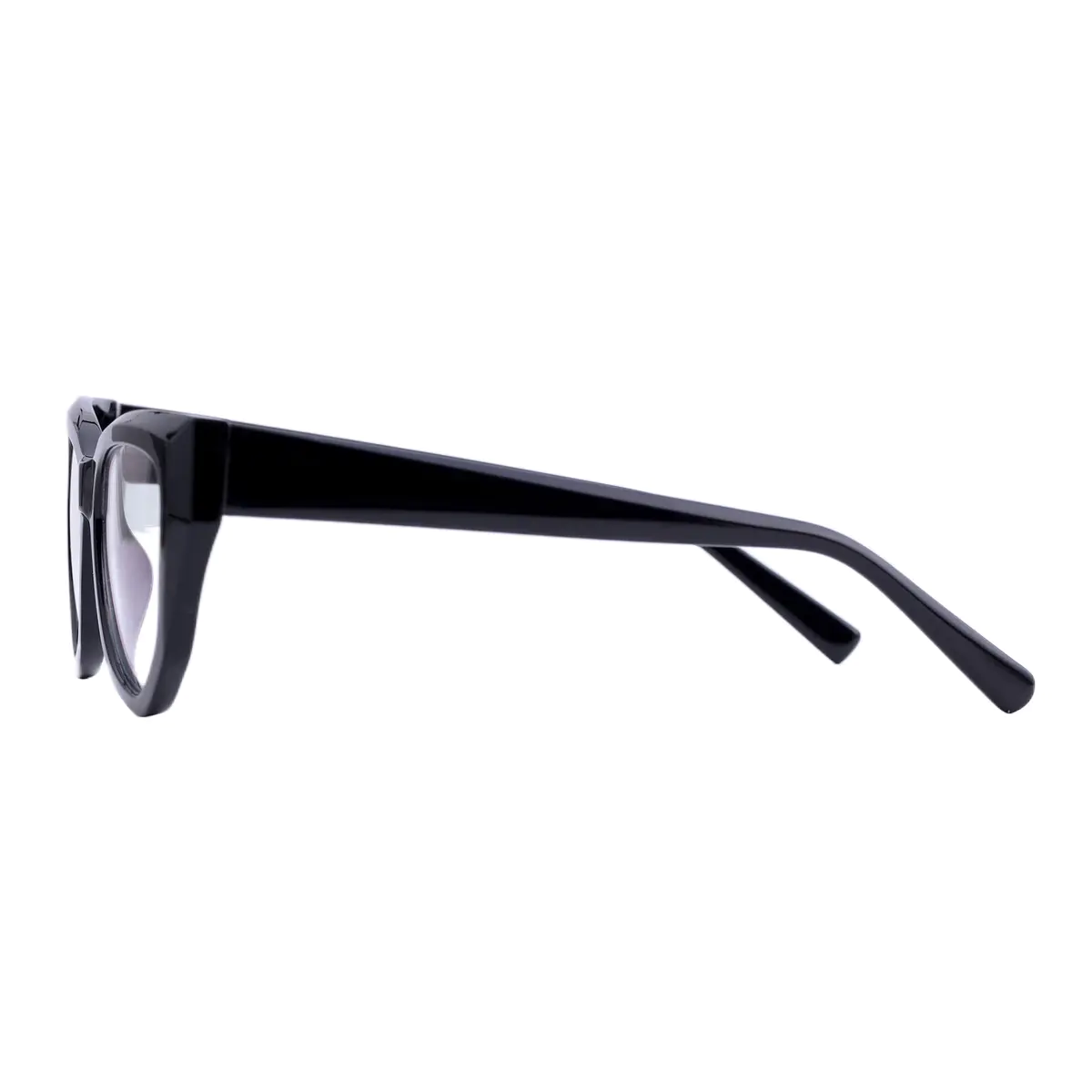 Geometric Black Eyeglasses