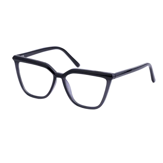 Square Black Eyeglasses