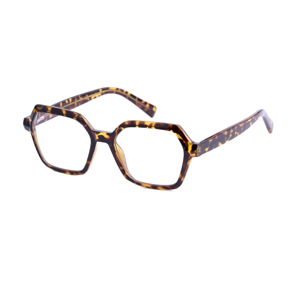 Square Tortoiseshell Eyeglasses