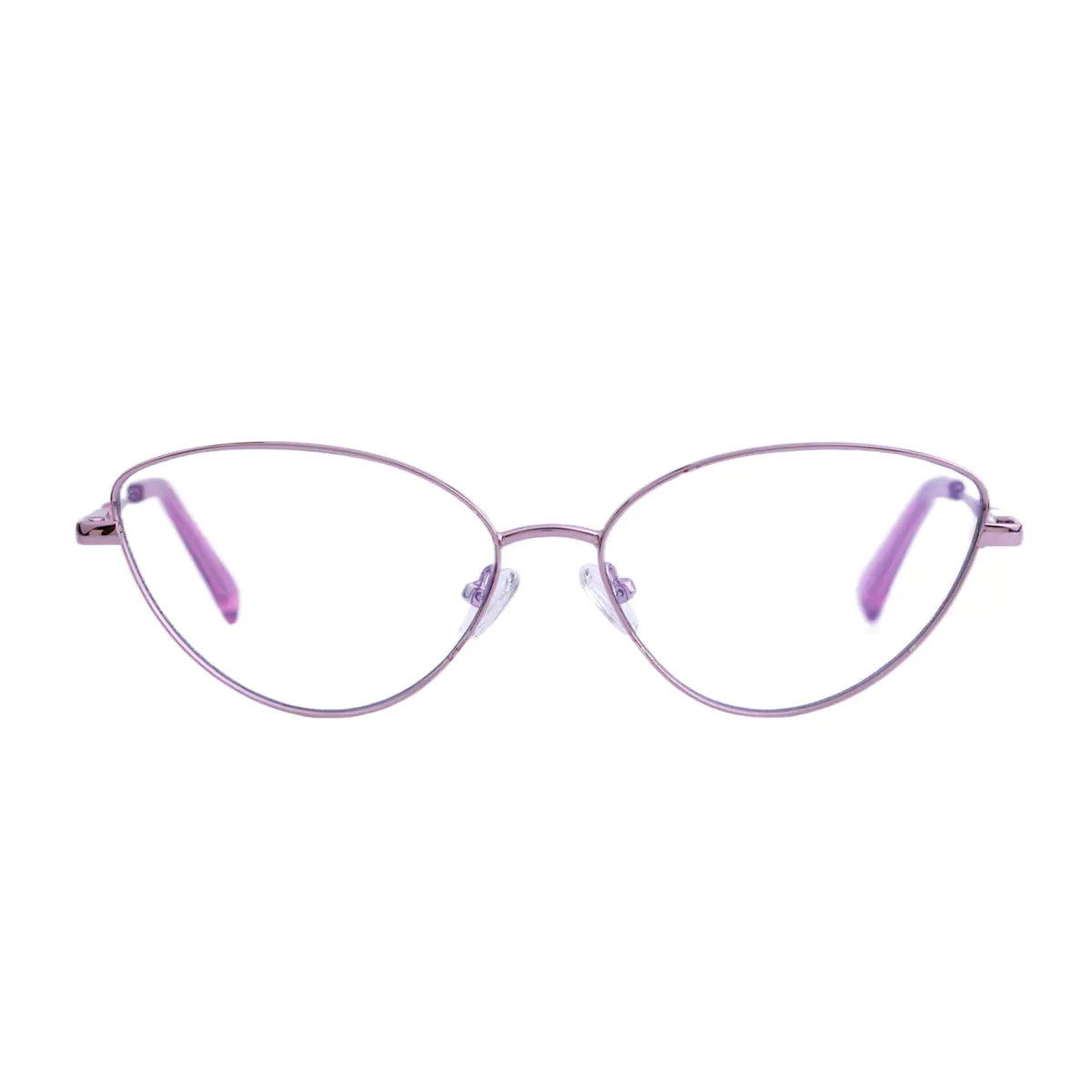 Oval Pink Eyeglasses