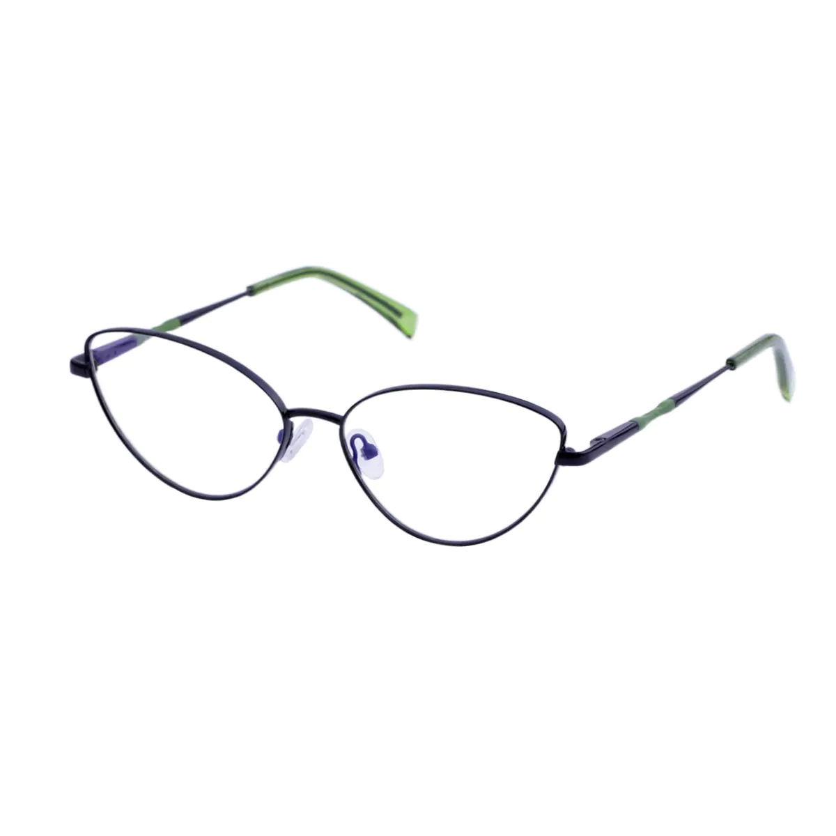 Oval Black Eyeglasses
